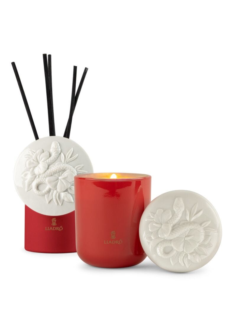 Lladro Vela Serpiente - Oriente Secreto