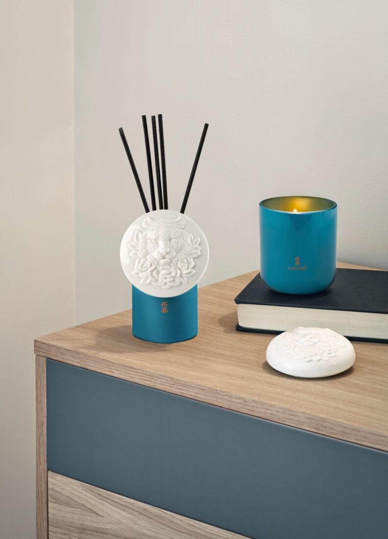 Lladro Vela Tigre - Luz De Luna