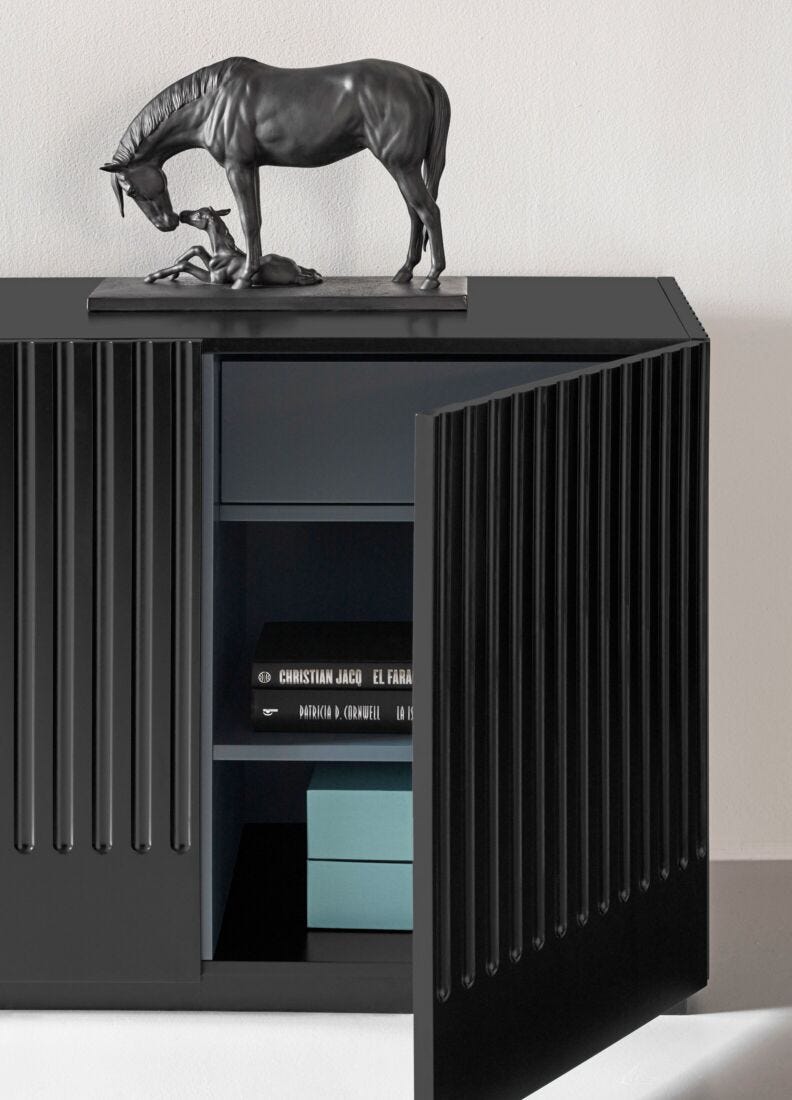 Lladro Yegua Y Potrillo