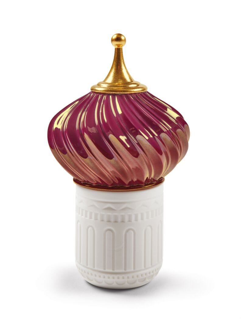 Lladro Vela Pináculo Candy 1001 Lights. Aroma Llega La Noche