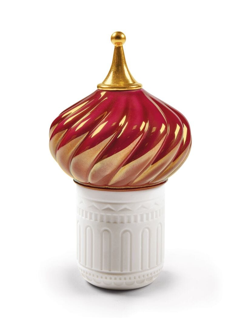 lladro Vela Pináculo Frambuesa 1001 Lights. Aroma Llega la noche