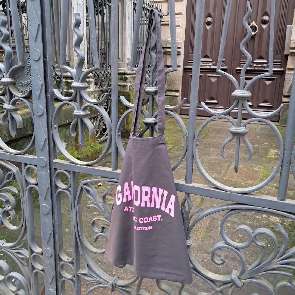 Lmdi Collection Bolsa “Galifornia Atlantic Coast” Gris Oscuro