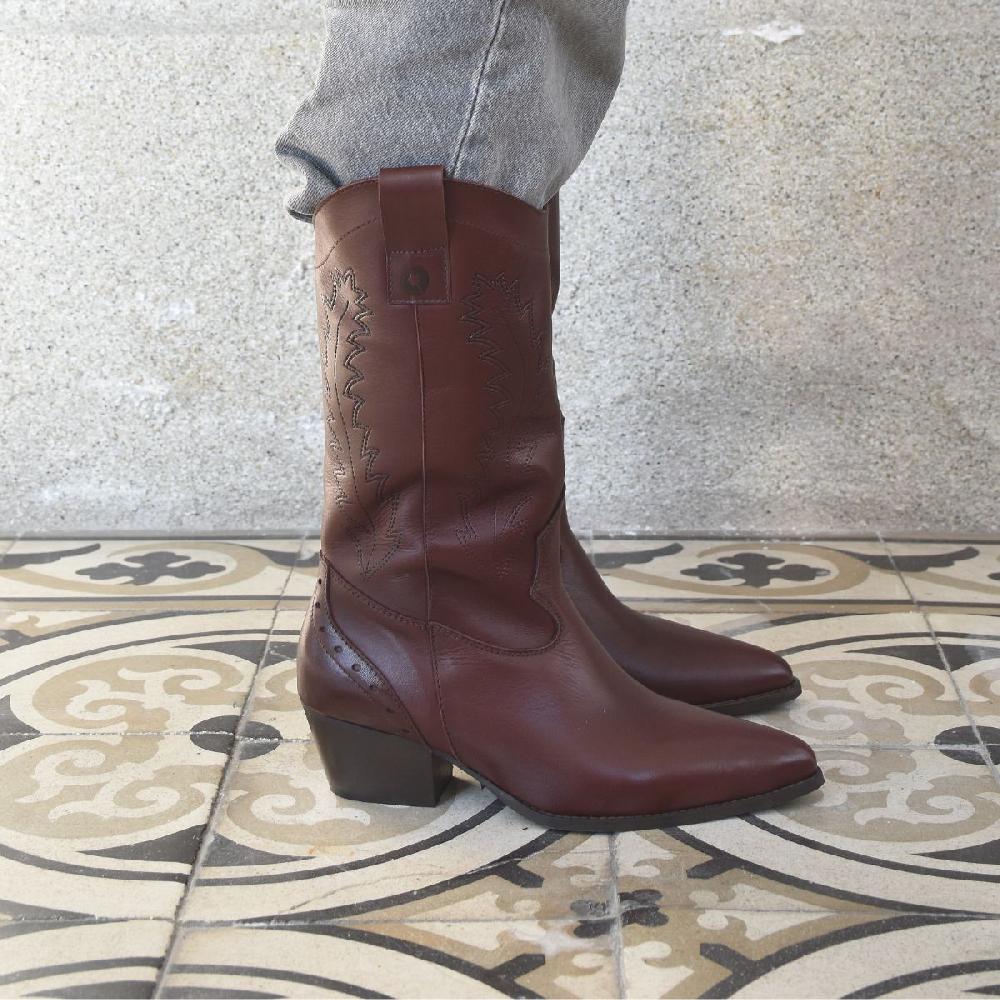 lmdi collection Bota Cowboy Oregon Burdeos LMDI Collection