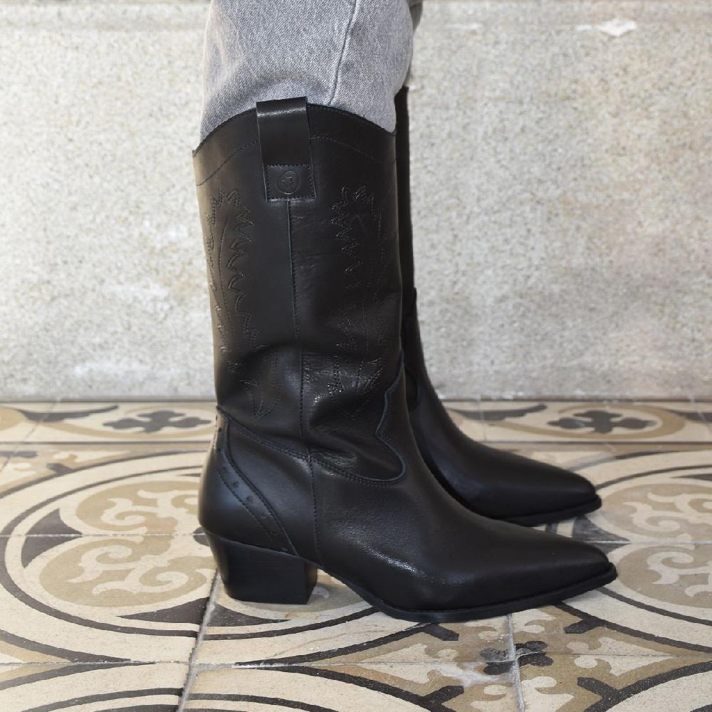 lmdi collection Bota Cowboy Oregon Negra LMDI Collection