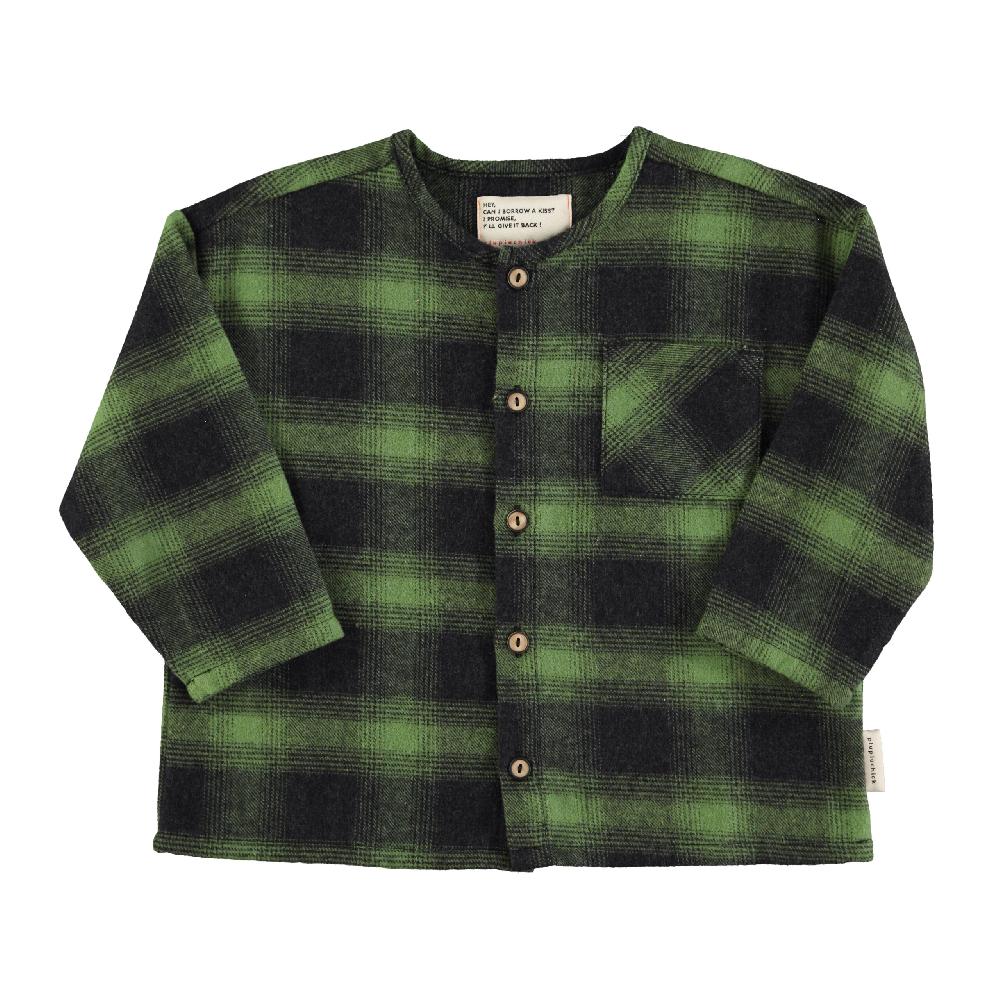 lmdi collection Camisa cuadro verde &negro Piupiuchick