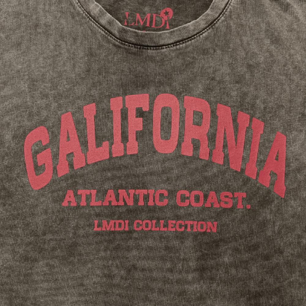 Lmdi Collection Camiseta “Galifornia Atlantic Coast” LMDI Collection Buganvilla