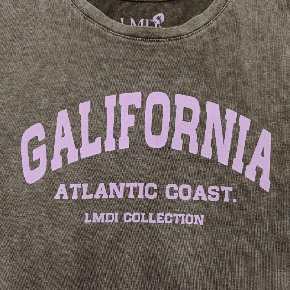 Lmdi Collection Camiseta “Galifornia Atlantic Coast” LMDI Collection Lila