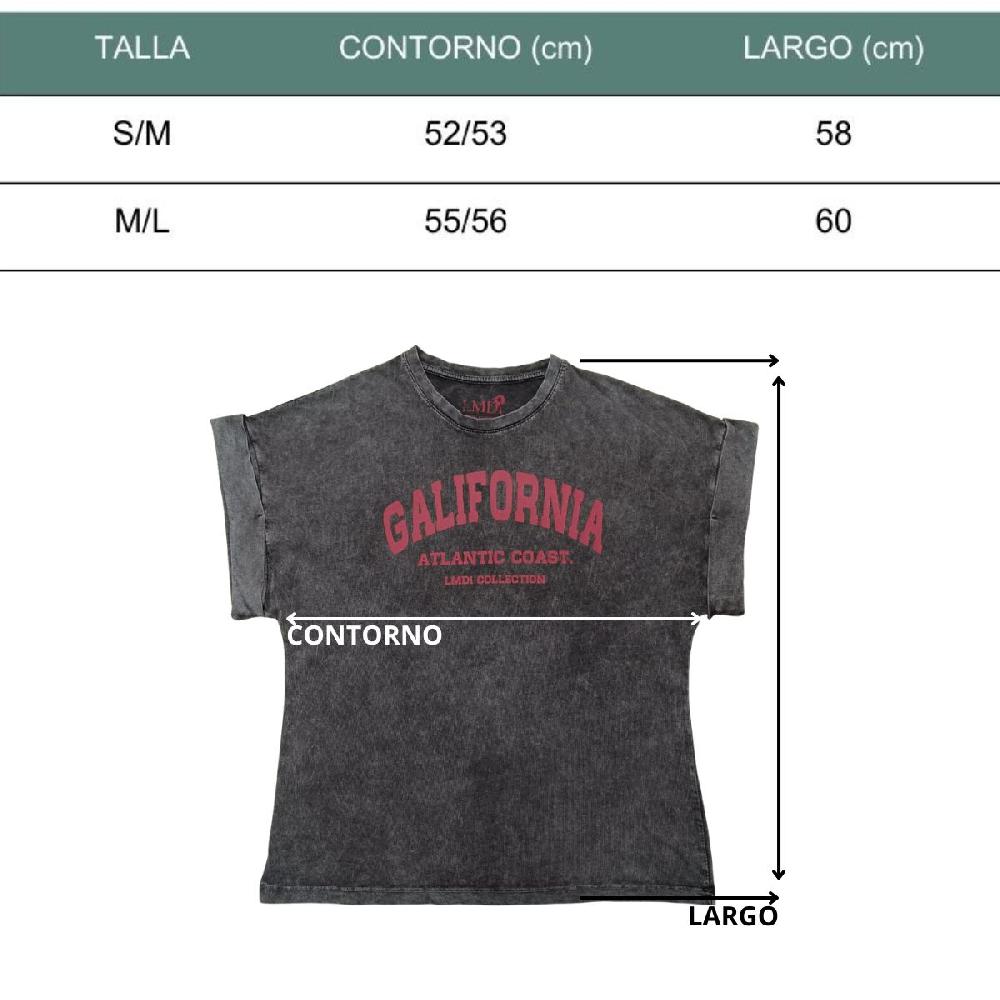 Lmdi Collection Camiseta “Galifornia Atlantic Coast” LMDI Collection Lila