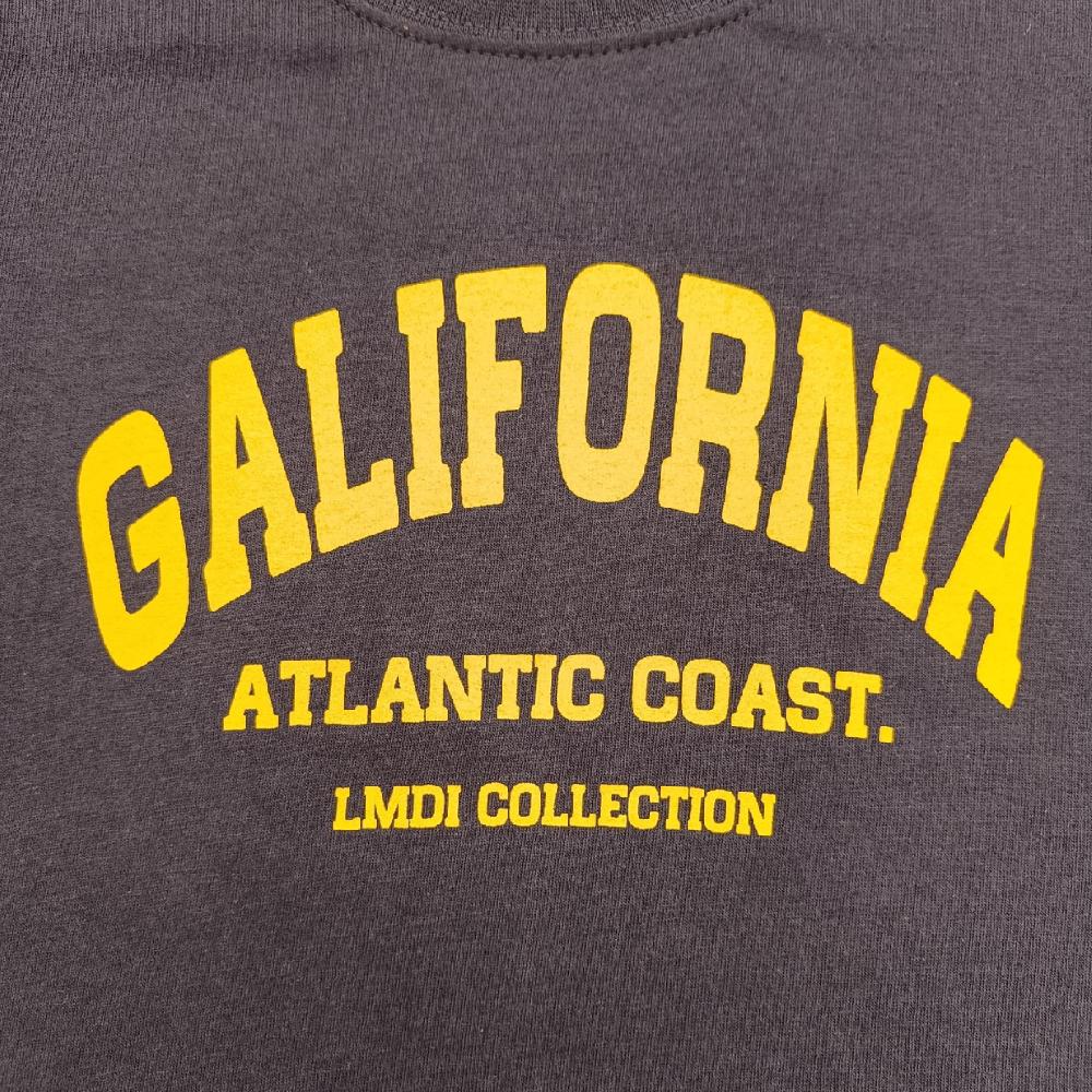 lmdi collection Camiseta Galifornia Atlantic Coast LMDI Collection KIDS marino/amarillo