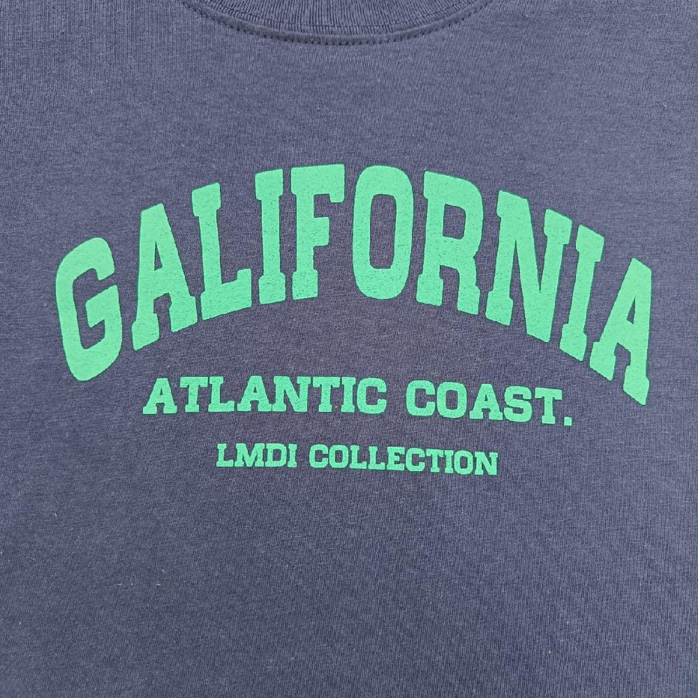 lmdi collection Camiseta Galifornia Atlantic Coast LMDI Collection KIDS marino/verde agua
