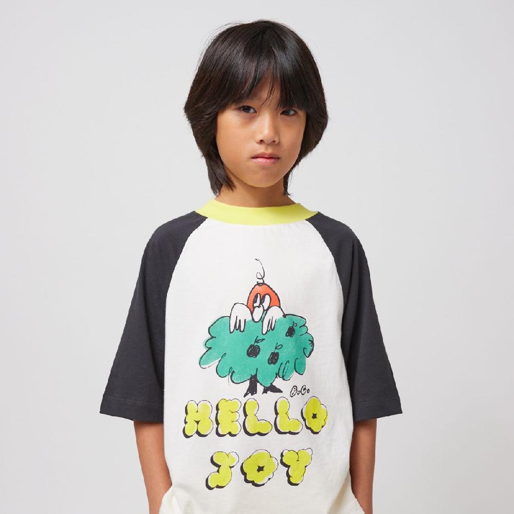 Lmdi Collection Camiseta Mangas Raglán Hello Joy Bobo Choses