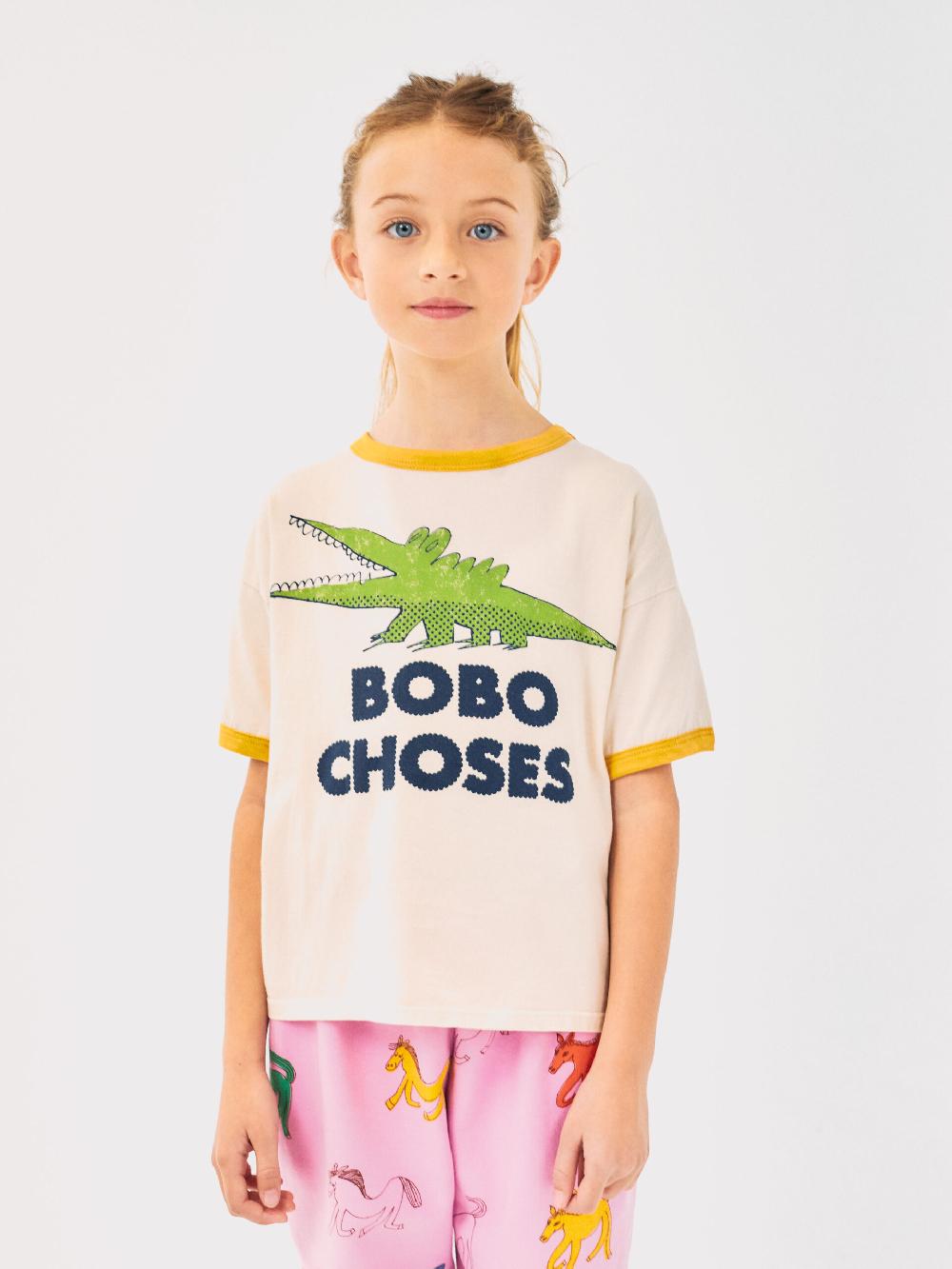 Lmdi Collection Camiseta Talking Crocodile Bobo Choses