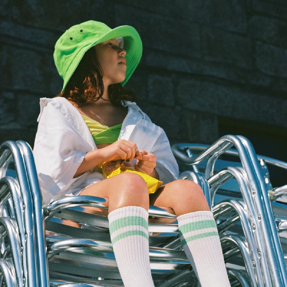 lmdi collection Gorro Flúor Kids Verde LMDI Collection