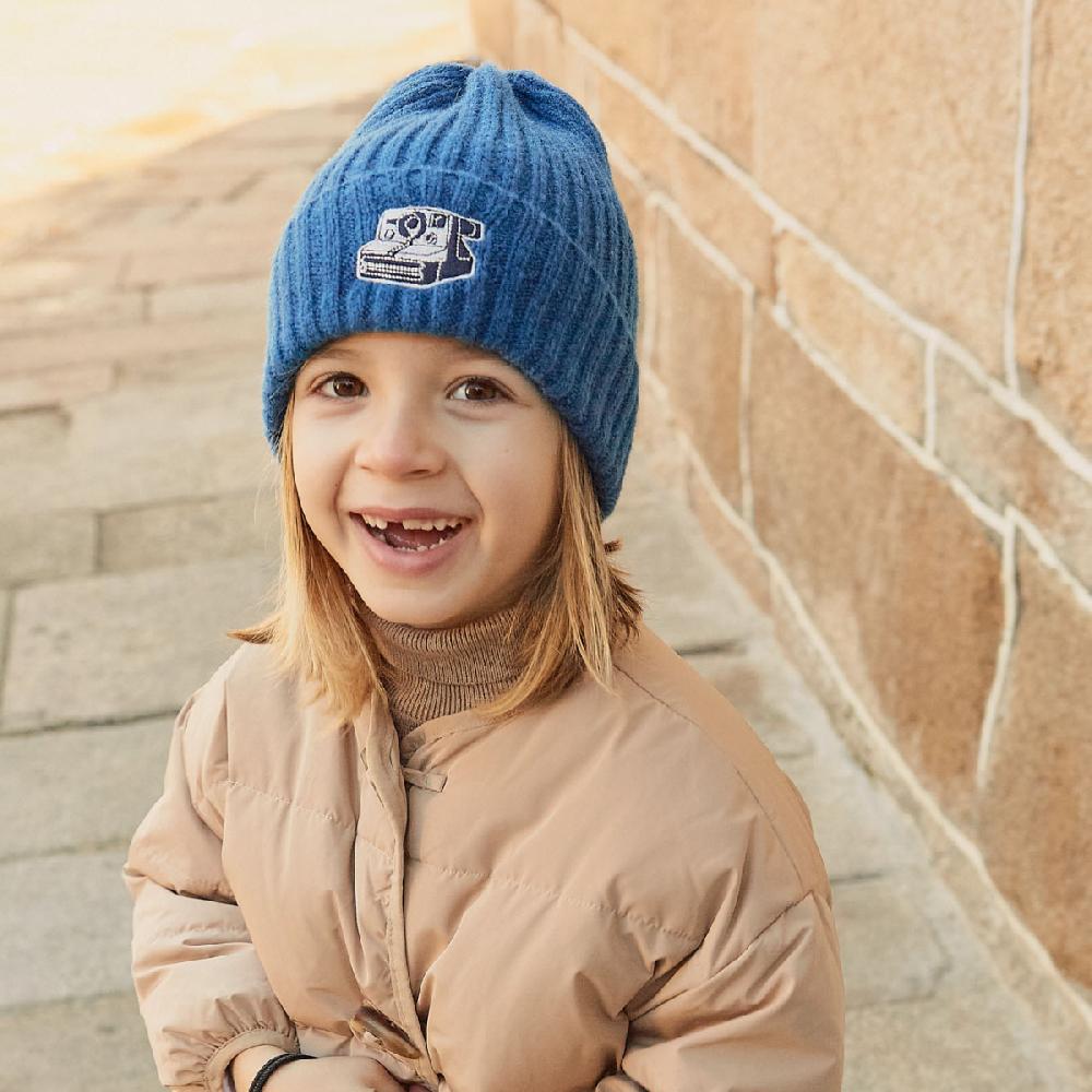 lmdi collection Gorro Slow Travellers Azul LMDI Collection