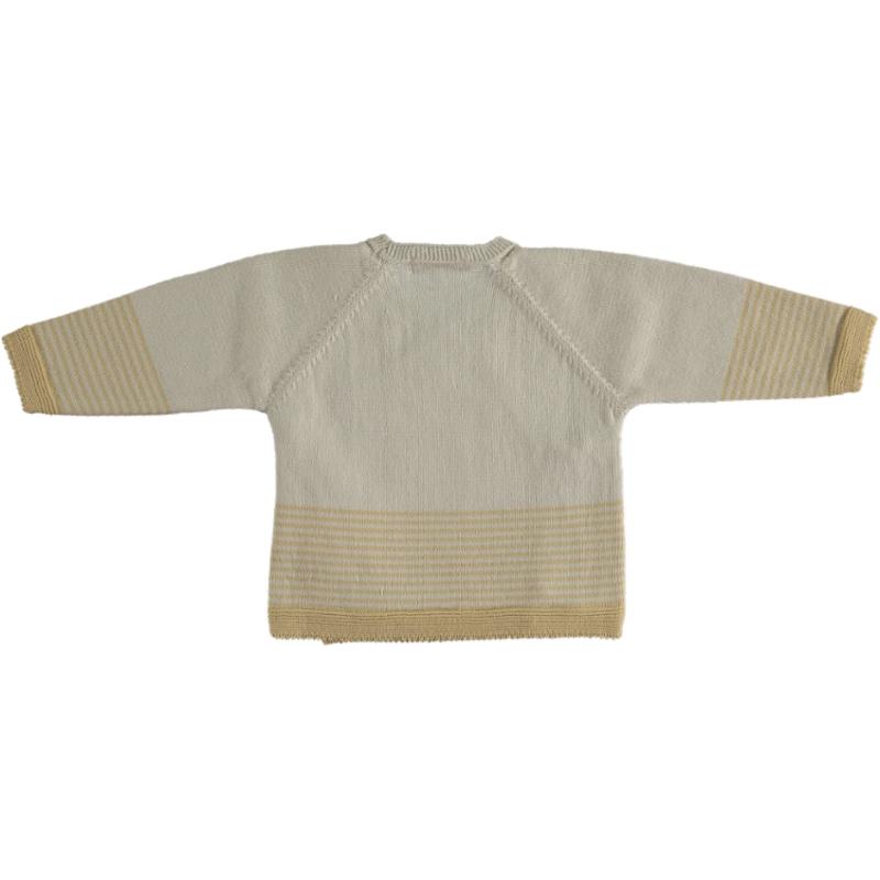 Lmdi Collection Jersey Cruzado Hans De Rayas Color Cream-Blondy Li&me