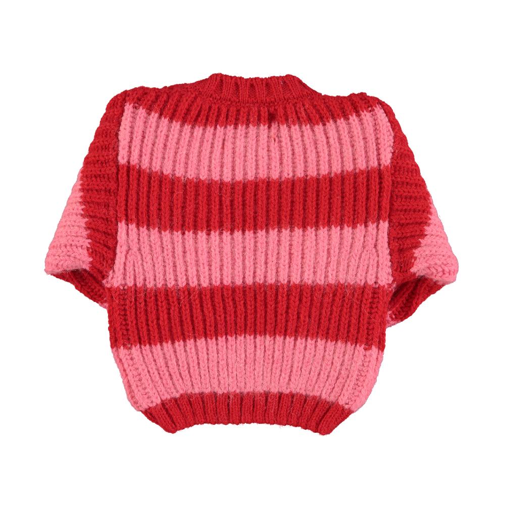 Lmdi Collection Jersey De Bebé Rayas Rojo&rosa Piupiuchick