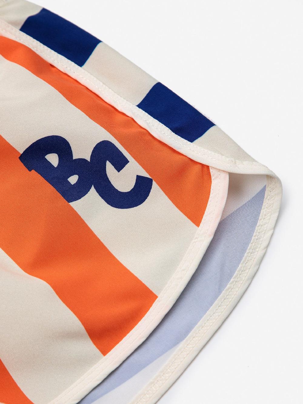 Lmdi Collection Multicolor Stripes Swim Shorts