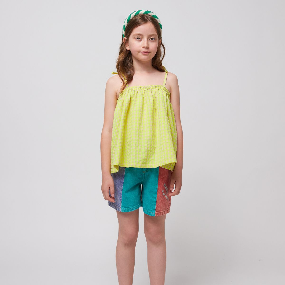 Lmdi Collection Top Tela Vichy Bobo Choses
