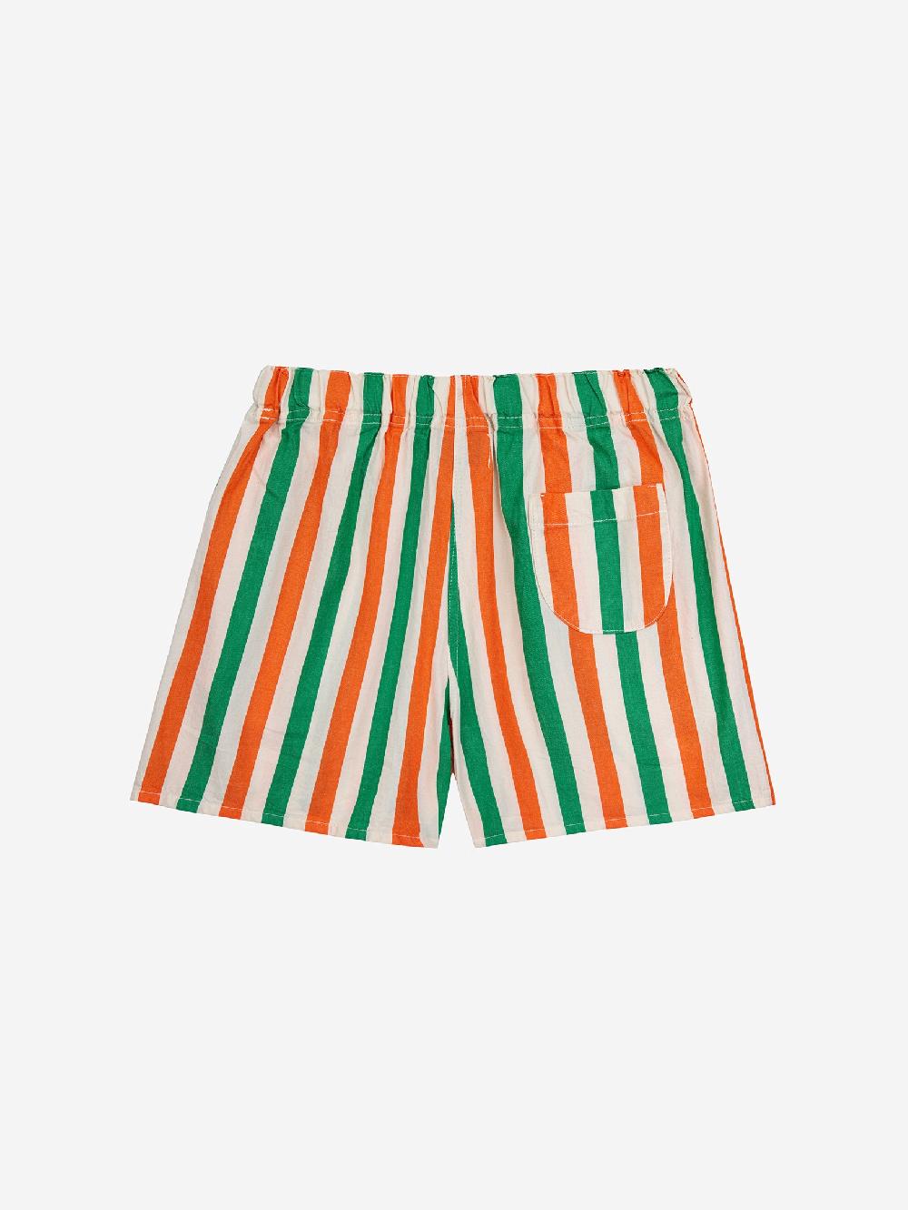 Lmdi Collection Vertical Stripes Woven Shorts