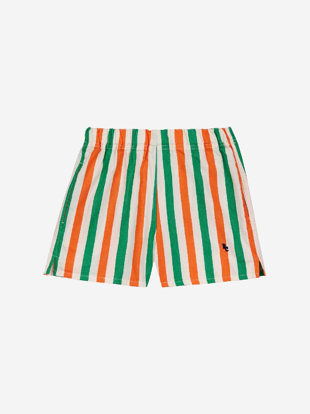 lmdi collection Vertical Stripes woven shorts