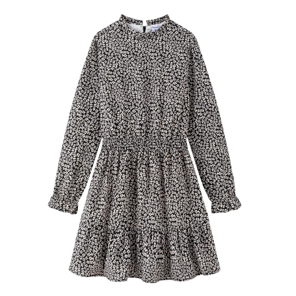 Lmdi Collection Vestido NWS Flores Negro