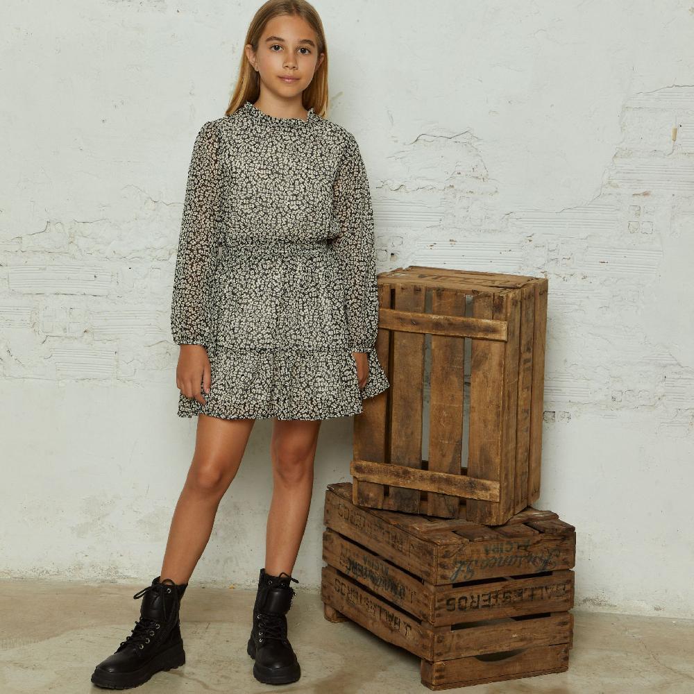 lmdi collection Vestido NWS flores negro