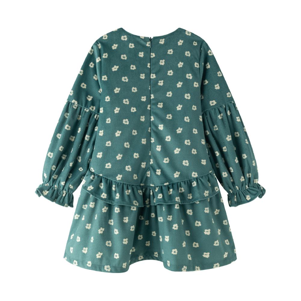 Lmdi Collection Vestido NWS Flores Verde