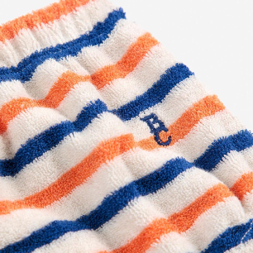 Lmdi Collection Pantalón Bombacho De Rizo A Rayas Bobo Choses