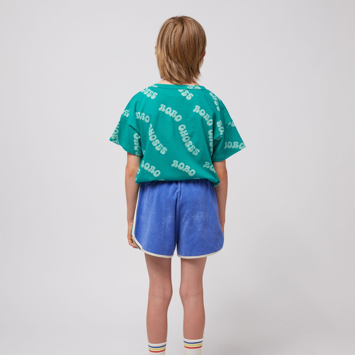 Lmdi Collection Pantalón Corto De Rizo Smiling Color Block Bobo Choses