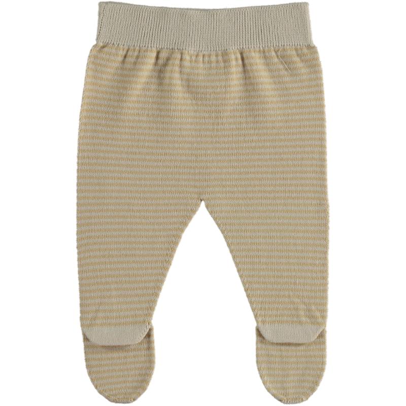 Lmdi Collection Polaina De Rayas Saki Color Cream-Blondy Li&me