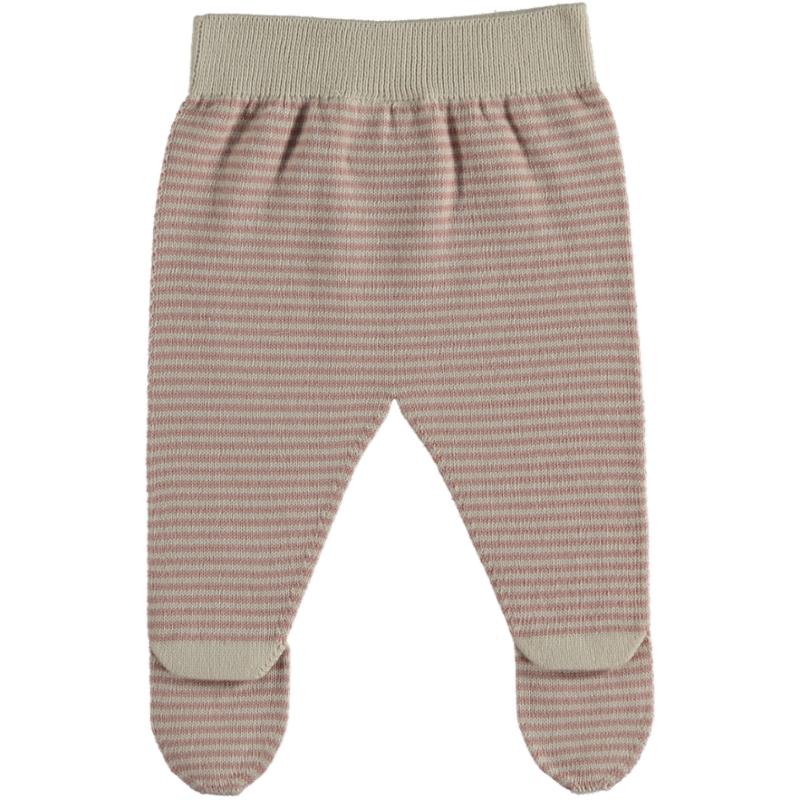 Lmdi Collection Polaina De Rayas Saki Color Cream-Rose Li&me