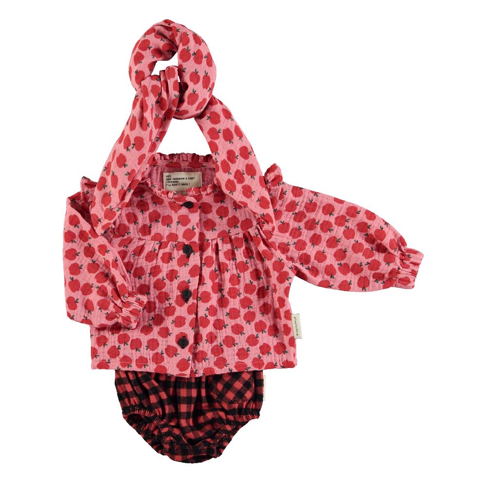 Lmdi Collection Ranita Cuadro Vichy Rojo&negro Piupiuchick