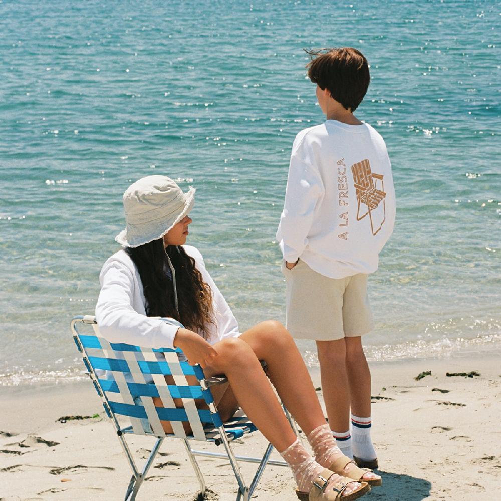 Lmdi Collection Sudadera A La Fresca Kids Color Blanco