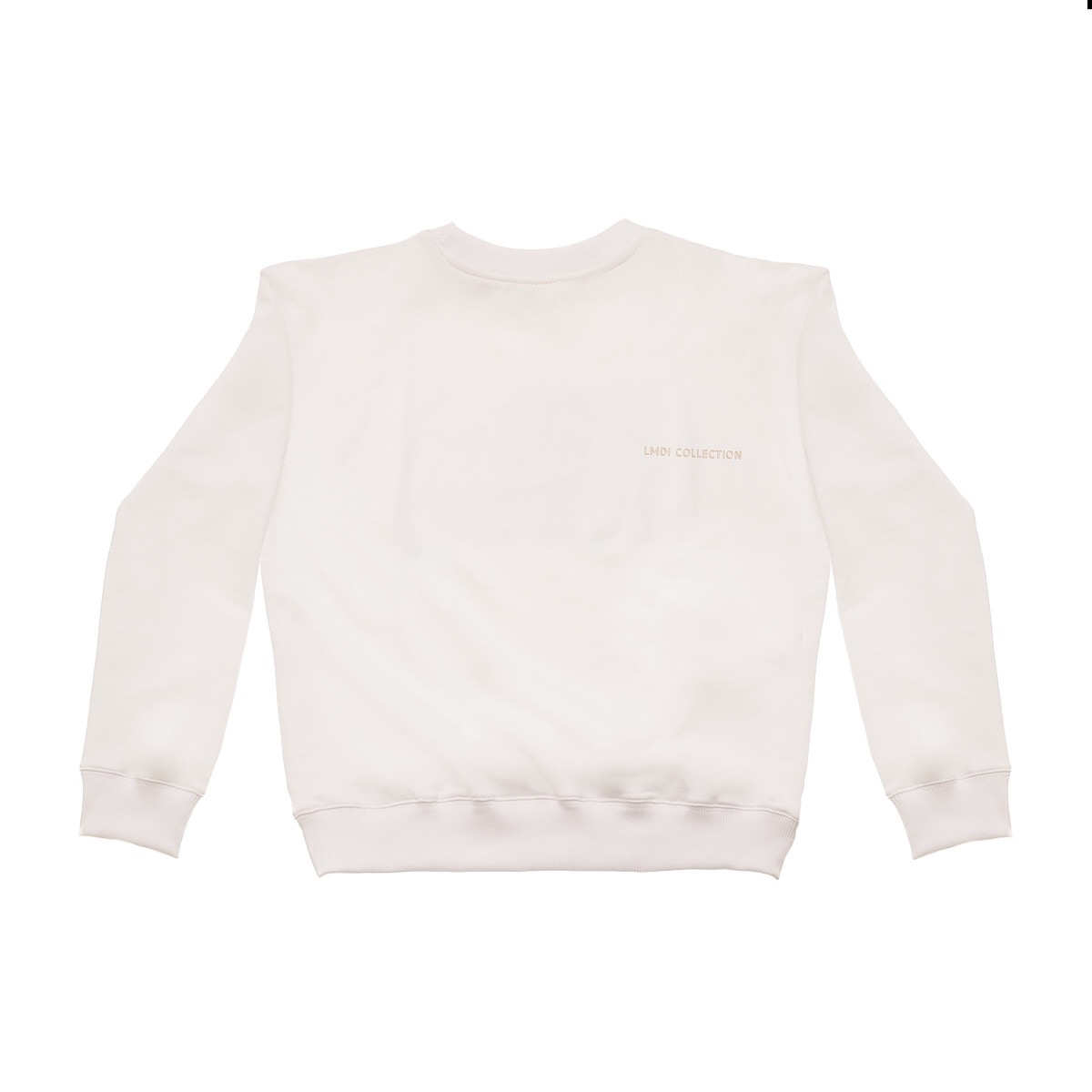 Lmdi Collection Sudadera A La Fresca Kids Color Blanco