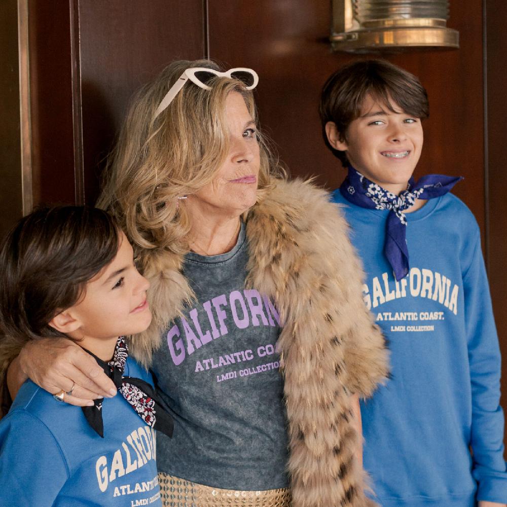 Lmdi Collection Sudadera Edición Limitada “Galifornia” Niño Azul