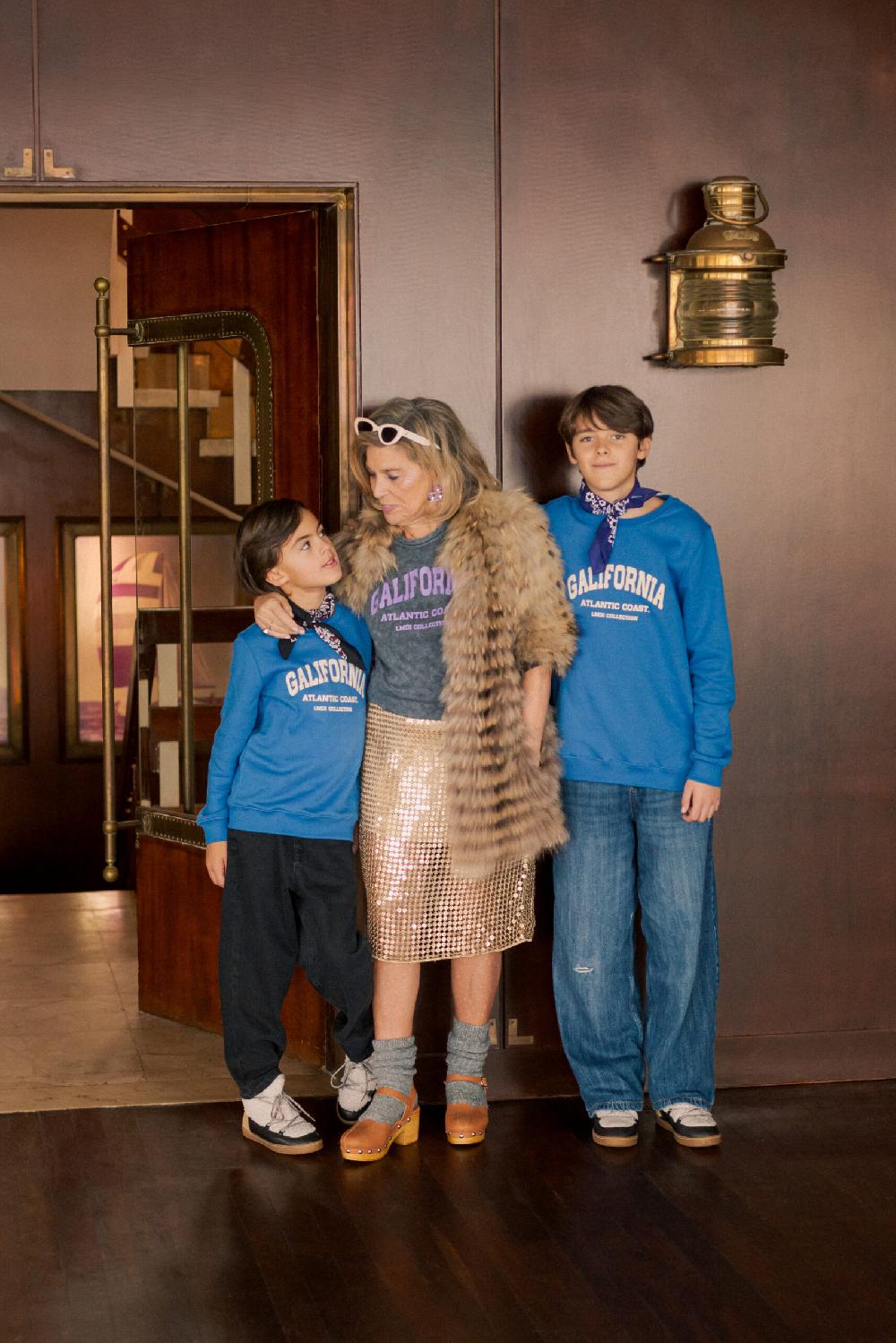 Lmdi Collection Sudadera Edición Limitada “Galifornia” Niño Azul