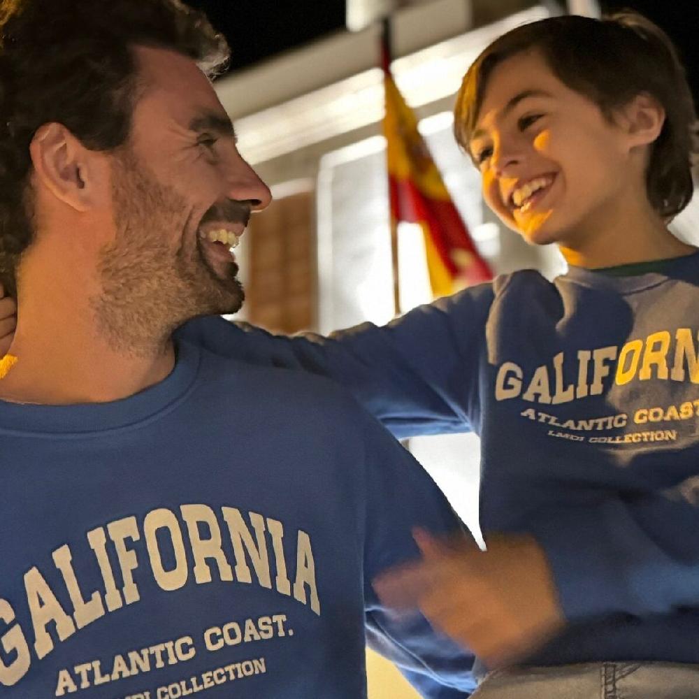 lmdi collection Sudadera Edición Limitada “Galifornia” Unisex Azul