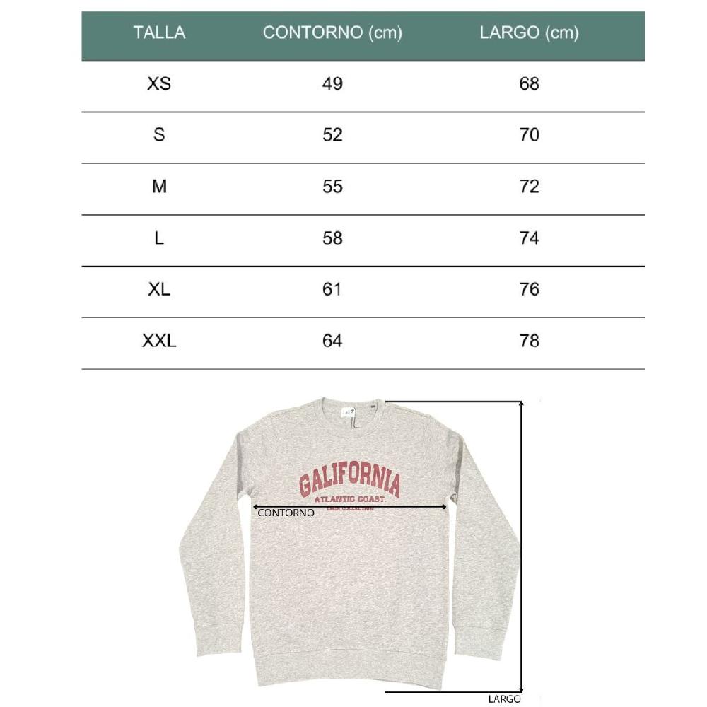 Lmdi Collection Sudadera Edición Limitada “Galifornia” Unisex Gris