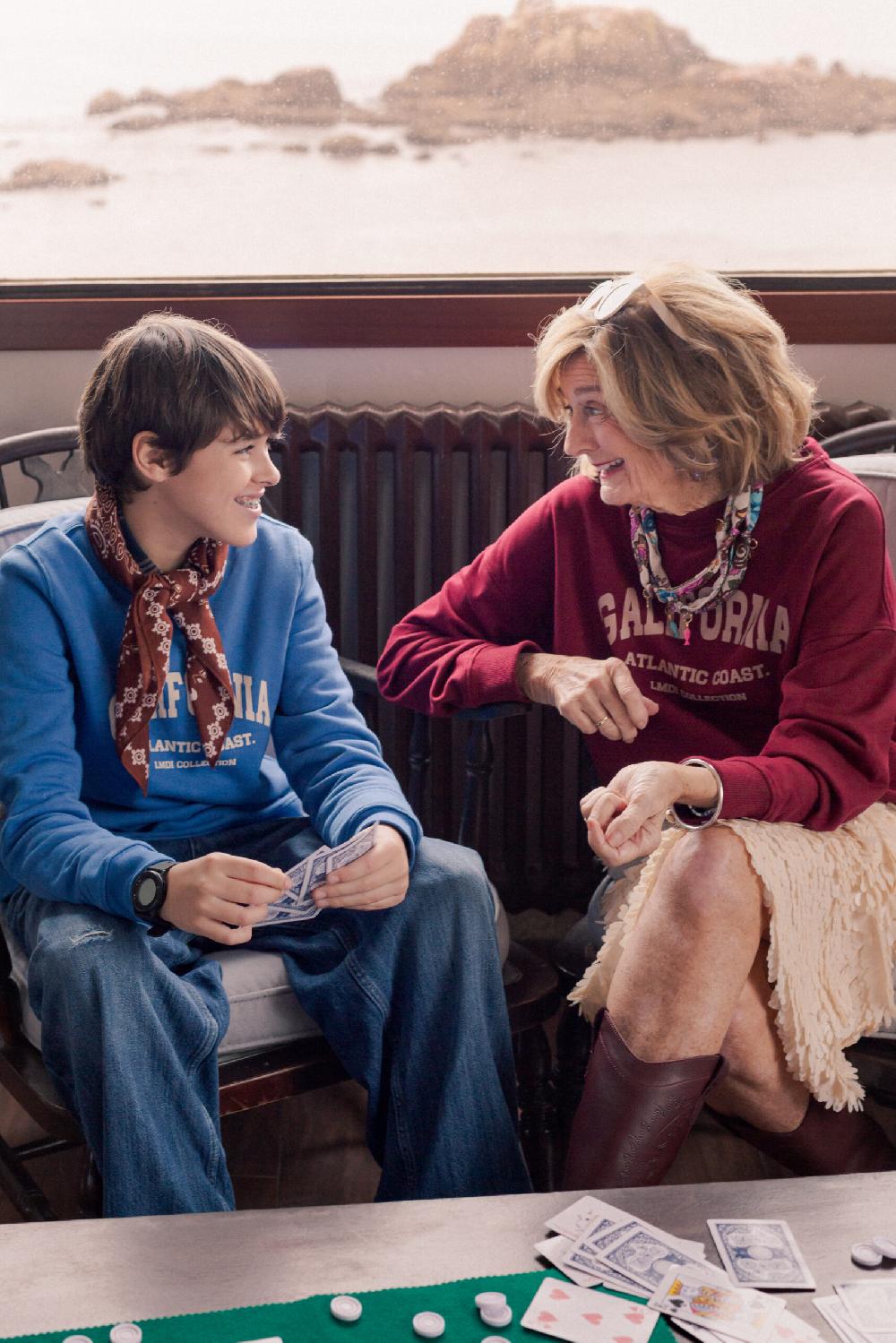 Lmdi Collection Sudadera Edición Limitada “Galifornia” Woman Burdeos/nude