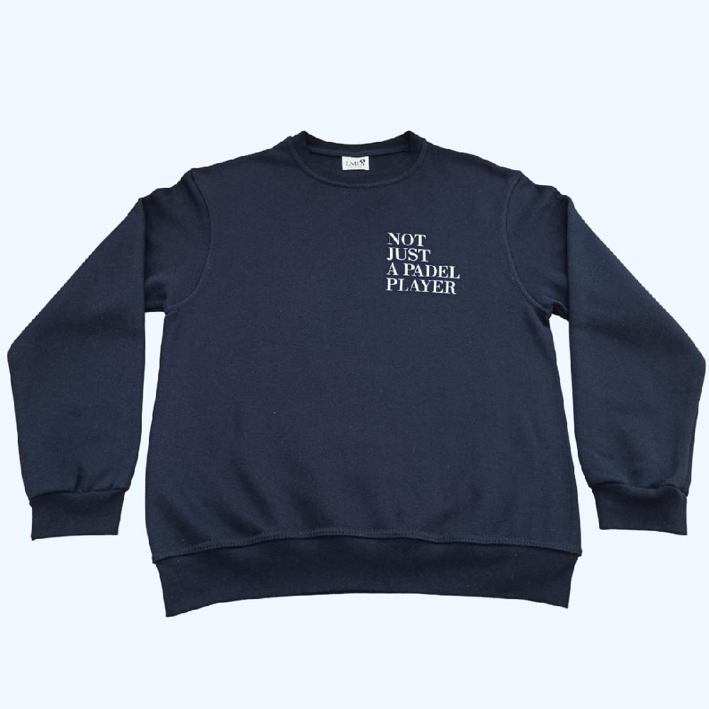 Lmdi Collection Sudadera Edición Limitada ‘Not Just A Pádel Player’ Marino/blanco LMDI Collection