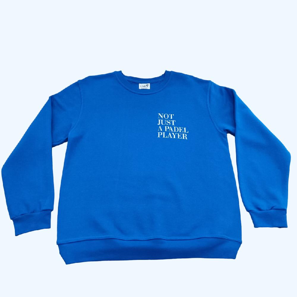 Lmdi Collection Sudadera Edición Limitada ‘Not Just A Pádel Player’ Azulón/ Blanco LMDI Collection