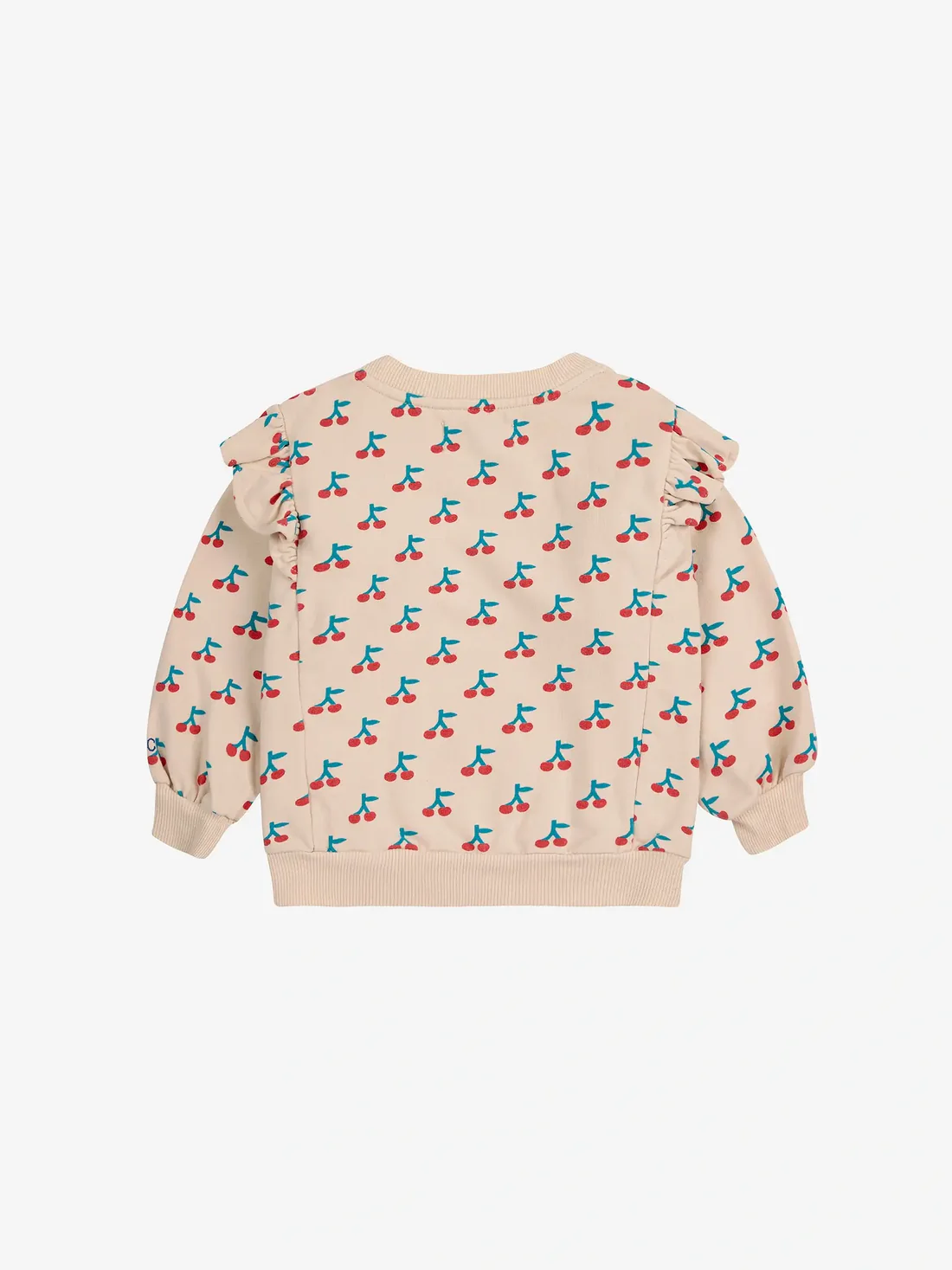 Lmdi Collection Sudadera Estampado Y Detalle De Volantes Cherry Bobo Choses