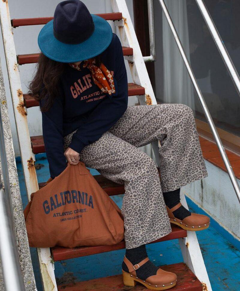 Lmdi Collection Tote Bag Grande Ocre Galifornia Atlantic Coast LMDI Collection