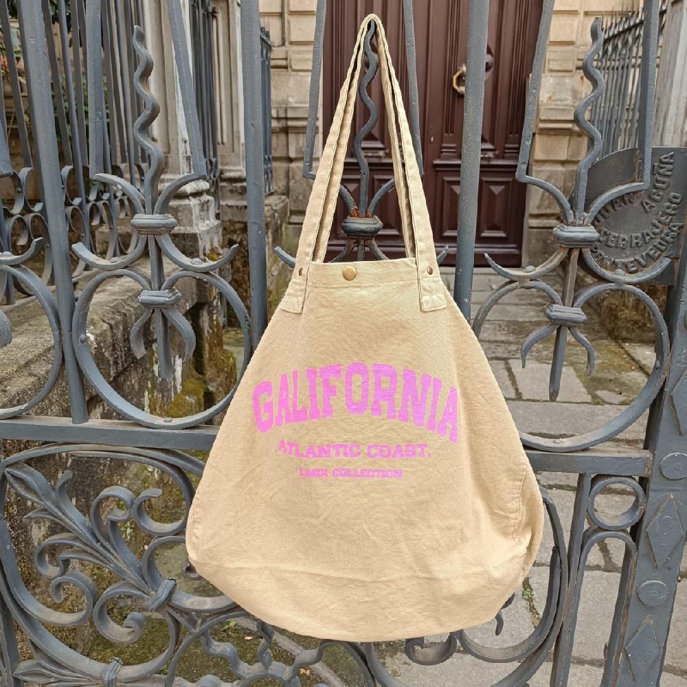 lmdi collection Tote Bag Grande Taupe Galifornia Atlantic Coast LMDI Collection