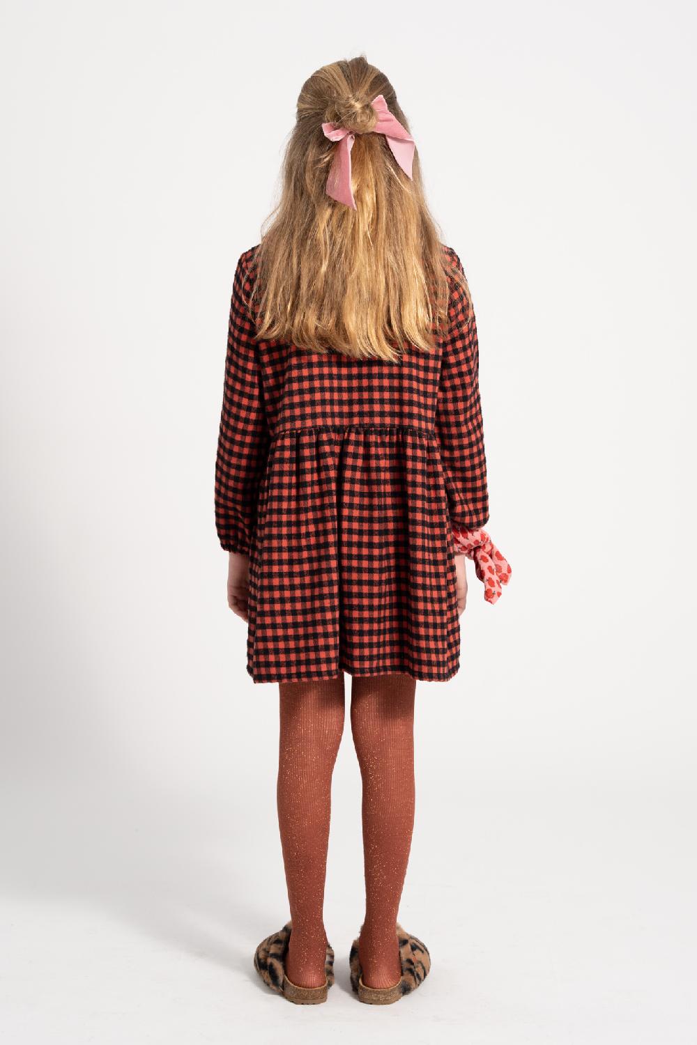 Lmdi Collection Vestido Cuadro Vichy Rojo&negro Piupiuchick