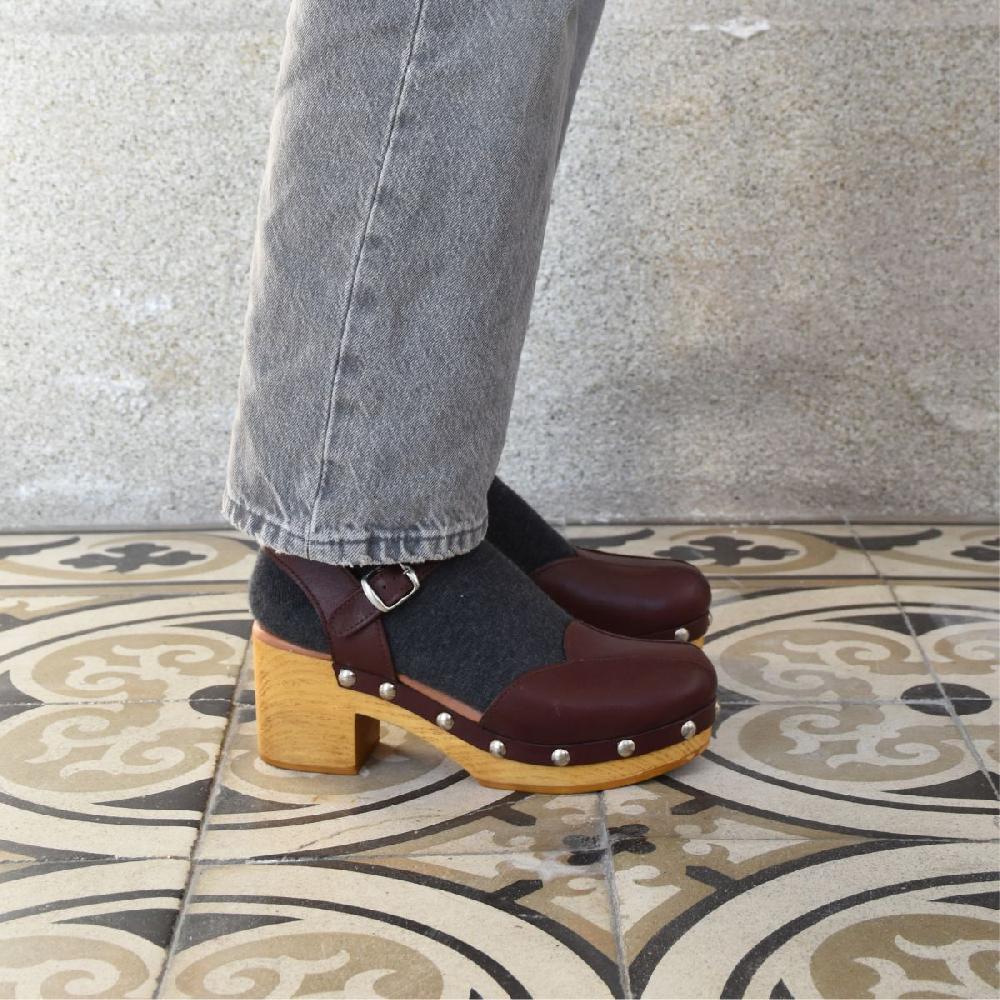 Lmdi Collection Zueco Tulip Burdeos LMDI Collection