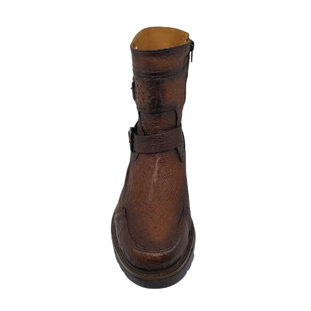 Lobo Solo BOTIN CABALLERO 8949AS PANZA DE AVESTRUZ TABACO