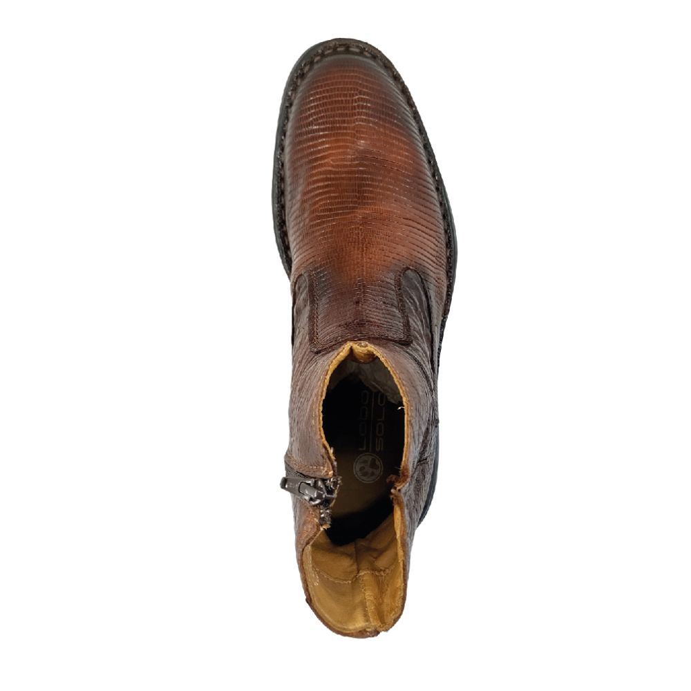 Lobo Solo BOTIN CABALLERO 7911XL LIZARD PECÁN