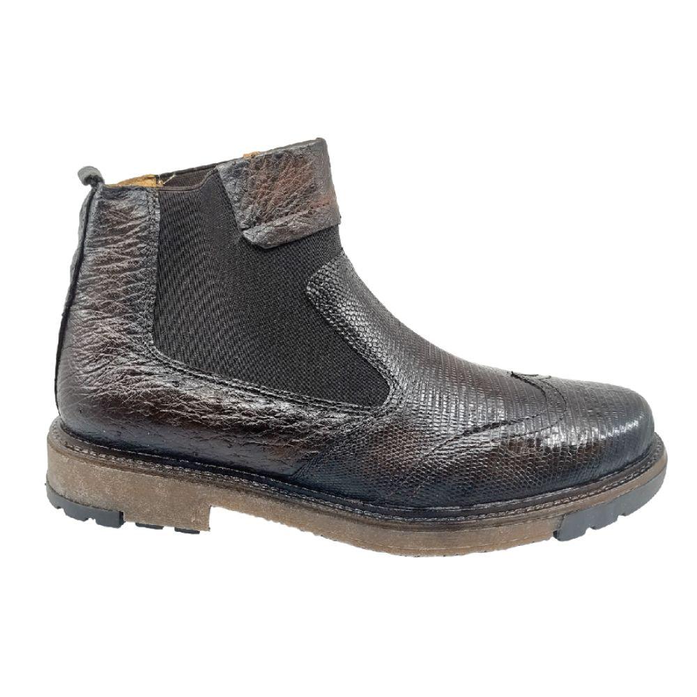 Lobo Solo BOTIN CABALLERO 8948XL LIZARD CAFE
