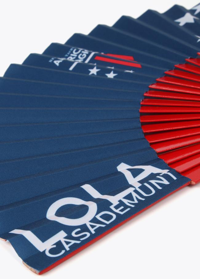 Lola Casademunt Abanico Lola Casademunt Y American Magic